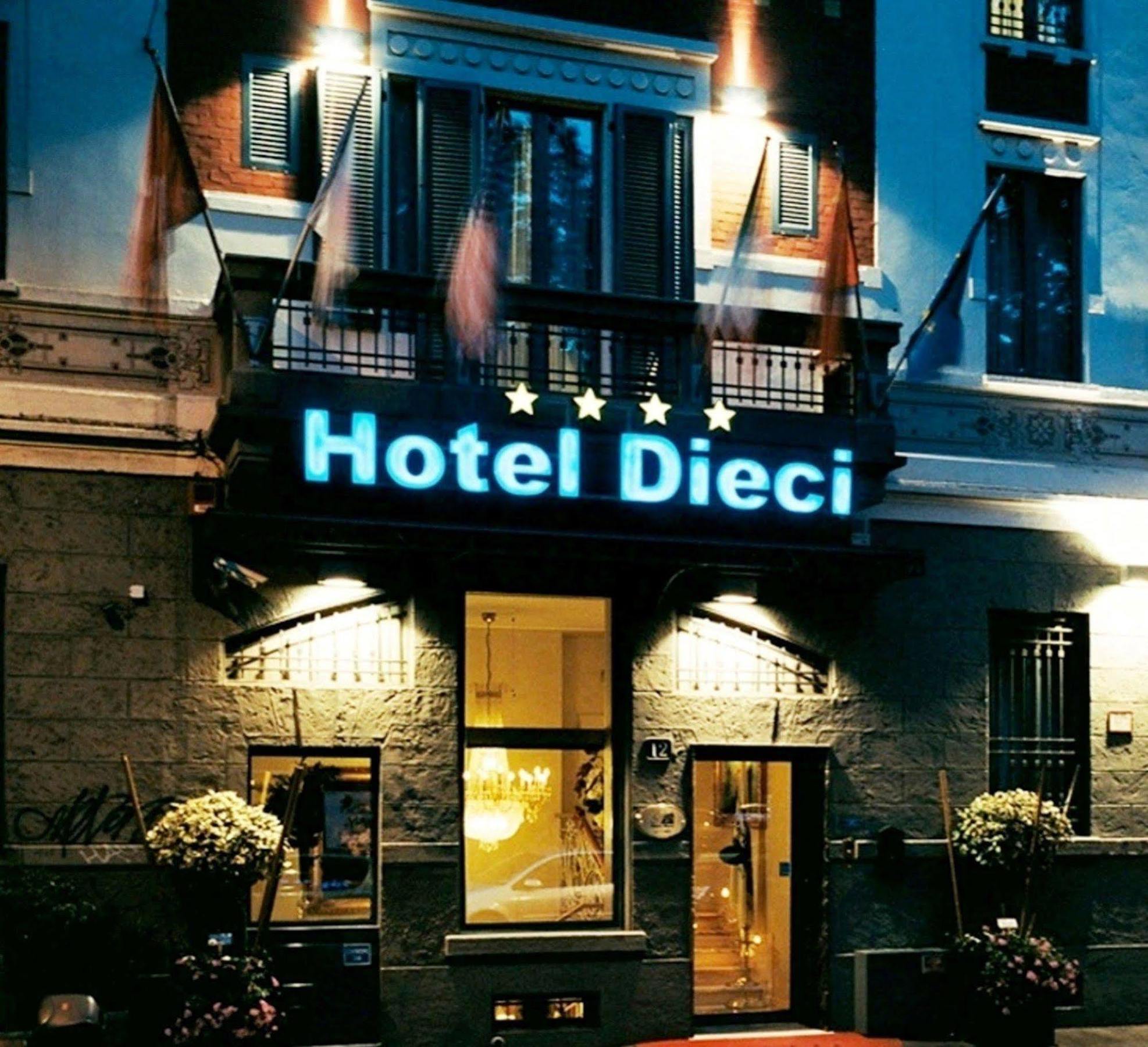 Hotel Dieci Milan Exterior photo